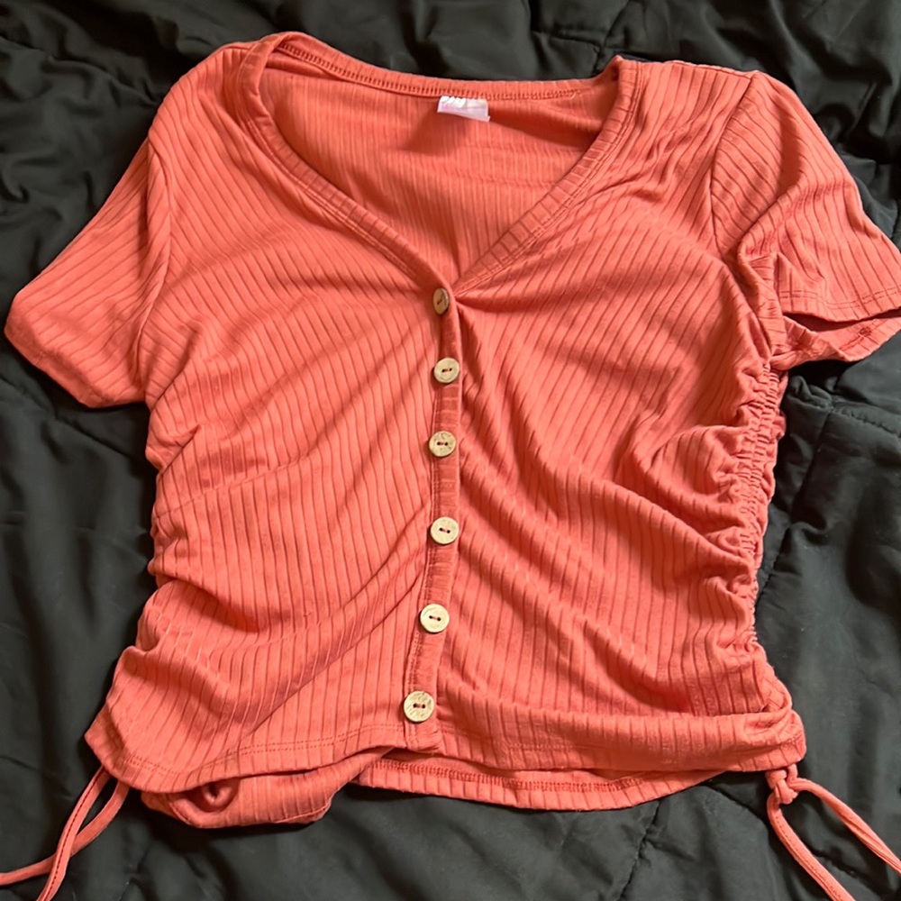 Cute tie Crop Top